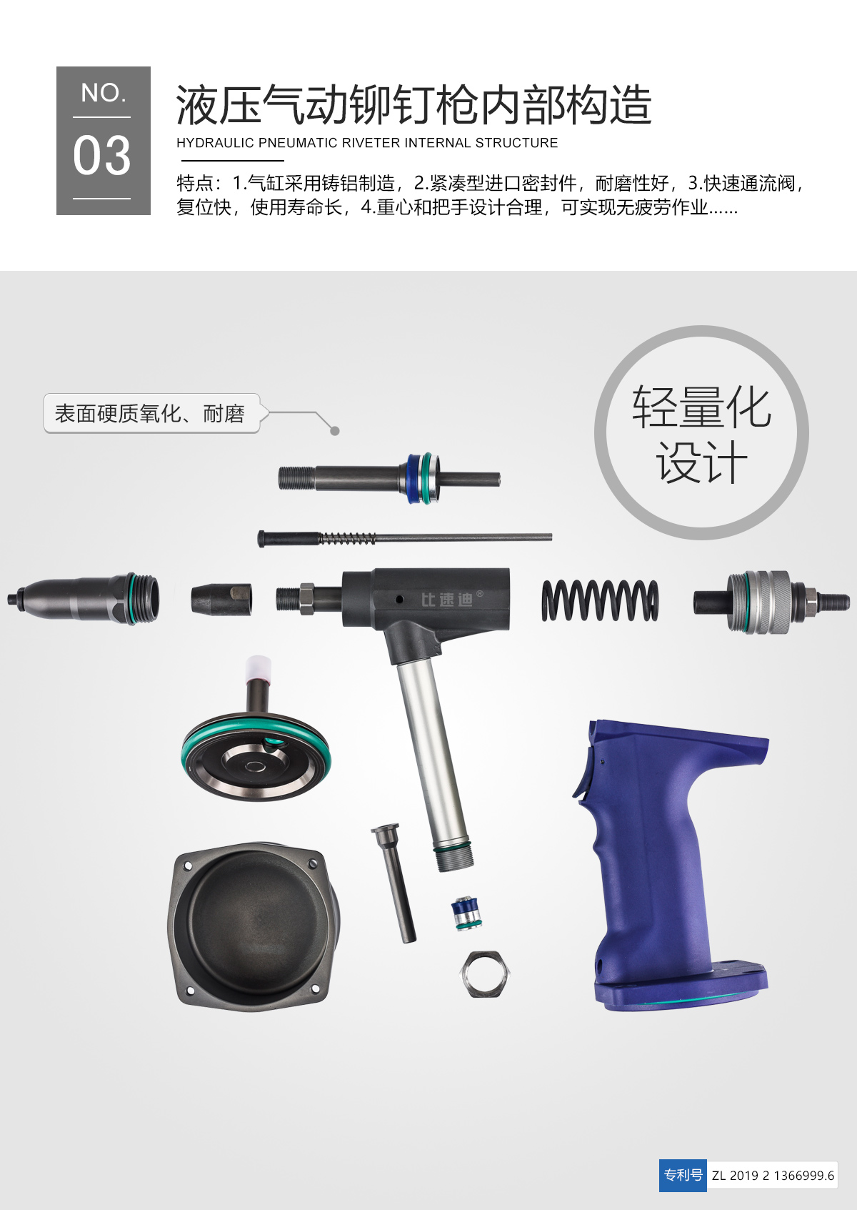 灯具LED箱体小铆钉抽芯铆钉枪
